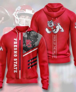 Sports American Football Ncaaf Fresno State Bulldogs Usa Sport All Over Print Hoodie 3D With Unique Design