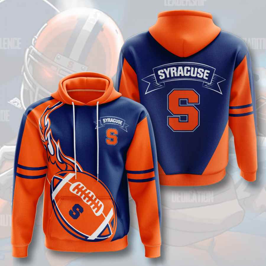 Sports American Football Syracuse Orange Usa All Over Print 3D Hoodie