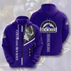 Sports Baseball Mlb Colorado Rockies Usa Sport All Over Print Hoodie 3D - Add Some Color To Your Wardrobe