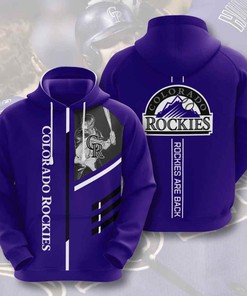 Sports Baseball Mlb Colorado Rockies Usa Sport All Over Print Hoodie 3D - Add Some Color To Your Wardrobe