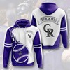 Sports Baseball Mlb Colorado Rockies Usa Sport All Over Print Hoodie 3D - Perfect For Fans