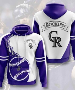 Sports Baseball Mlb Colorado Rockies Usa Sport All Over Print Hoodie 3D - Perfect For Fans