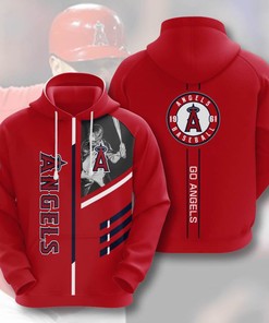 Sports Baseball Mlb Los Angeles Angels Usa Hoodie 3D - 3D Print Hoodies With Quotes