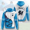 Sports Baseball Mlb Miami Marlins Usa Custom All Over Print 3D Hoodie