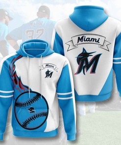 Sports Baseball Mlb Miami Marlins Usa Custom All Over Print 3D Hoodie