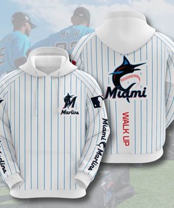 Sports Baseball Mlb Miami Marlins Usa Sport All Over Print 3D Hoodie With Unique Design