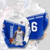 Sports Basketball Nba Los Angeles Clippers Deandre Jordan Usa Hoodie 3D - All Over Print Hoodie Printful