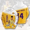 Sports Basketball Nba Los Angeles Lakers Danny Green Usa Hoodie 3D - All Over Print Hoodies For Women