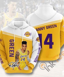 Sports Basketball Nba Los Angeles Lakers Danny Green Usa Hoodie 3D - All Over Print Hoodies For Women