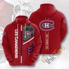 Sports Hockey Nhl Montru00E9Al Canadiens Usa Hoodie 3D: A Great Way To Show Your Support