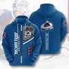 Sports Team Colorado Avalanche Hoodie 3D - Perfect For Fans