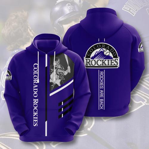 Sports Team Colorado Rockies Hoodie 3D - Perfect For Fans