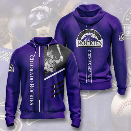 Sports Team Colorado Rockies Sport All Over Print Hoodie 3D - Perfect For Fans
