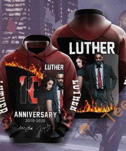 Sporty All Over Print 3D Hoodie Inspired By Luther Movie