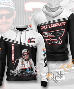 Sporty Dale Earnhardt Racing Custom All Over Print 3D Hoodie - Unique Fashion