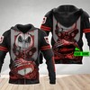 St George Illawarra Dragons 3D Hoodie Nrl  - 3D All Over Print Custom