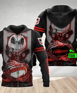 St George Illawarra Dragons 3D Hoodie Nrl - 3D All Over Print Custom