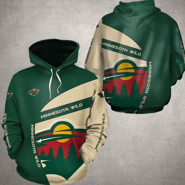 Stand Out With Personalized Minnesota Wild Nhl 3D All Over Print Hoodie