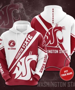Stand Out With The Personalized Washington State Cougars Custom Hoodie 3D - Make It Yours
