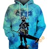 Stand Tall With Soul Of The Black Bull 3D Hoodie For Black Clover Fans 