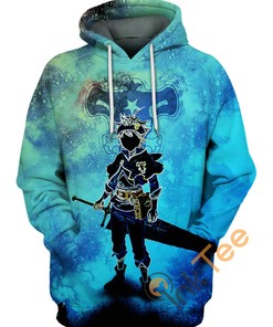 Stand Tall With Soul Of The Black Bull 3D Hoodie For Black Clover Fans