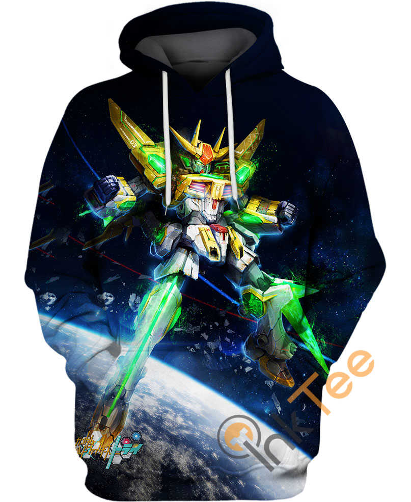 Star Winning Gundam Hoodie - 3D All Over Print Custom