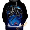 Starry Dragon Sky Hoodie - 3D All Over Print 