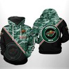 Stay Camouflaged With Minnesota Wild Nhl Camo Team 3D All Over Print Zip Up Hoodie