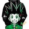 Stay Comfortable With Soft Killua'S 3D Hoodie For Hunter X Hunter Fans 