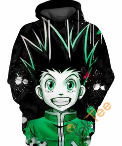 Stay Comfortable With Soft Killua'S 3D Hoodie For Hunter X Hunter Fans