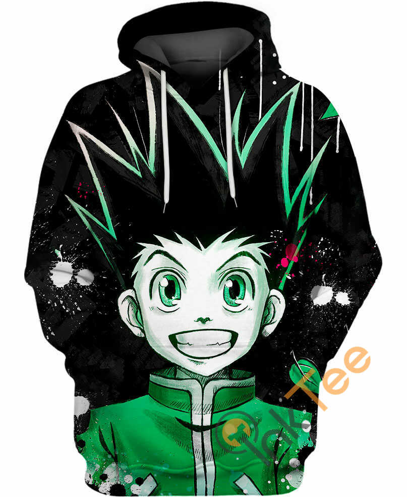 Stay Comfortable With Soft Killua'S 3D Hoodie For Hunter X Hunter Fans