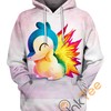 Stay Cool With Cyndaquill Hoodie In 3D - Perfect For Pokemon Lovers 