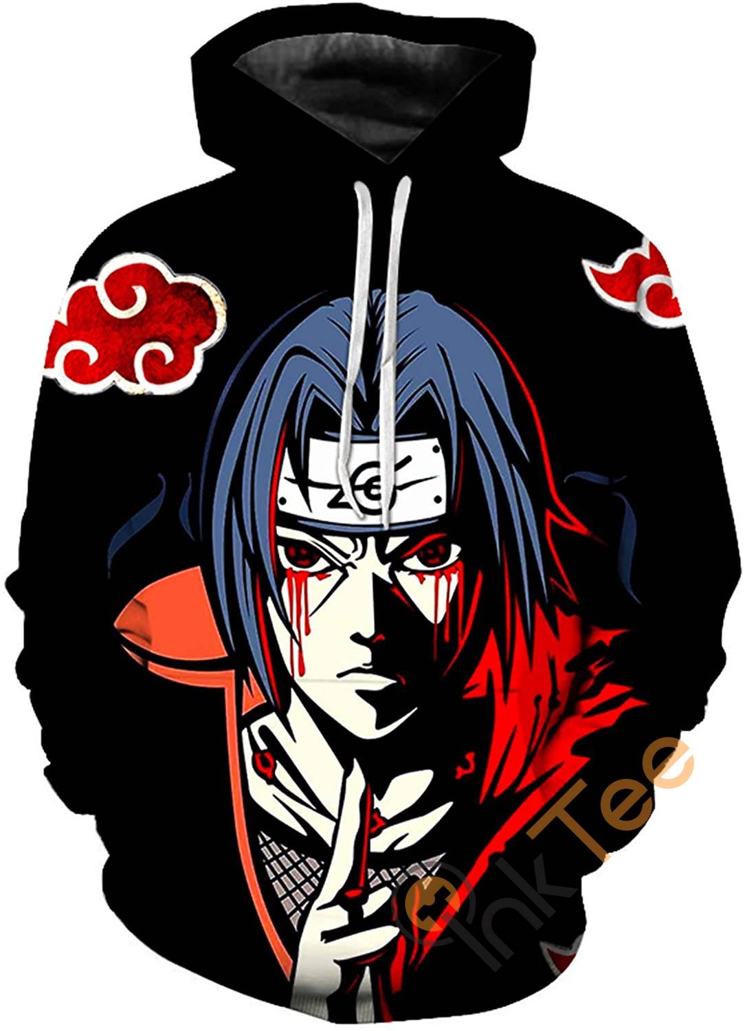 Stay Cool With Front Pocket Sport All Over Print Hoodie 3D Of Naruto Prints