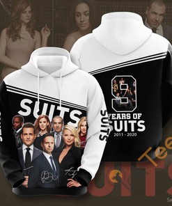 Stay Trendy With Suits Movie Inspired 3D Hoodie