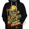 Stay Warm And Frightening With Mr. Krueger 3D Hoodie