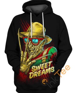 Stay Warm And Frightening With Mr. Krueger 3D Hoodie