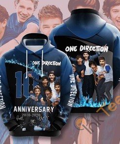 Stay Warm And Stylish With One Direction Usa 3D Hoodie