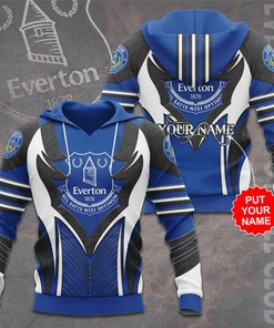 Stay Warm And Stylish With This Everton Fc 1878 Hoodie 3D