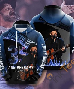 Stay Warm With This Garth Brooks Usa 3D Hoodie