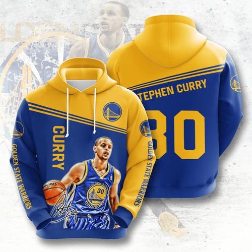 Stephen Curry Golden State Warriors All Over Print 3D Hoodie For Fans