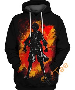 Straw Hat Luffy Hoodie - 3D All Over Print Custom