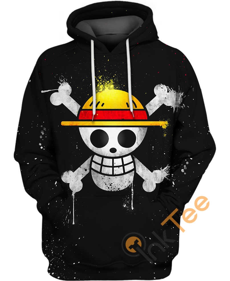 Straw Hat Pirates Flag Hoodie - 3D All Over Print Custom