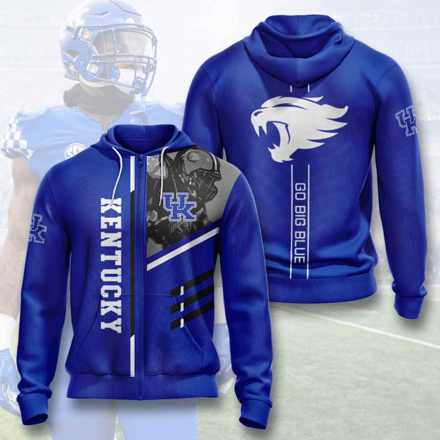 Striking Kentucky Wildcats Usa Sport All Over Print 3D Hoodie For Fans