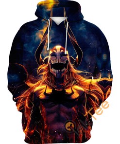 Strong Demon Power Custom All Over Print 3D Hoodie