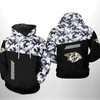 Stylish And Edgy Personalized Nashville Predators Nhl Skull 3D All Over Print Hoodie With Zip Up 