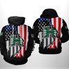 Stylish Design - Hawaii Rainbow Warriors Usa Flag Skull 3D Printed Hoodie/Zipper Hoodie