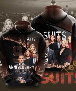 Suits Movie Fans, Get This Sporty All Over Print 3D Hoodie