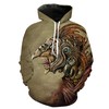 Summon Your Inner Demon With The Bird Demon Fantasy 3D Hoodie