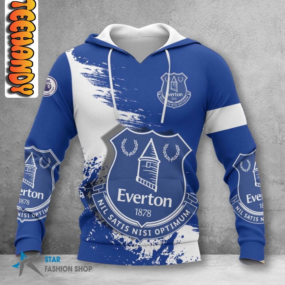 Support Your Favorite Soccer Team With This Everton Fc 3D Hoodie