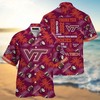 Support Your Team With The Virginia Tech Hokies Coconut Maroon Hawaiian  For Men And Women